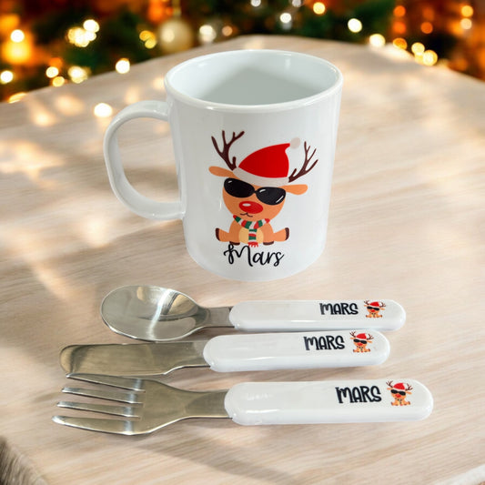 Christmas kids dinner sets