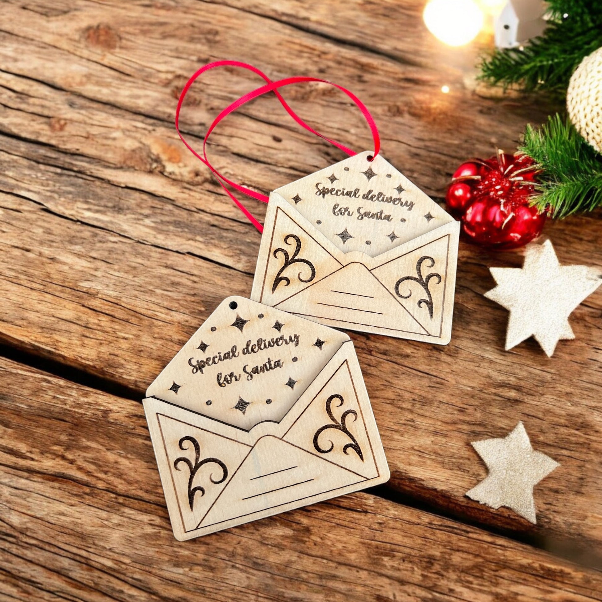 Letter to Santa ornament - 4 Little Dreamers