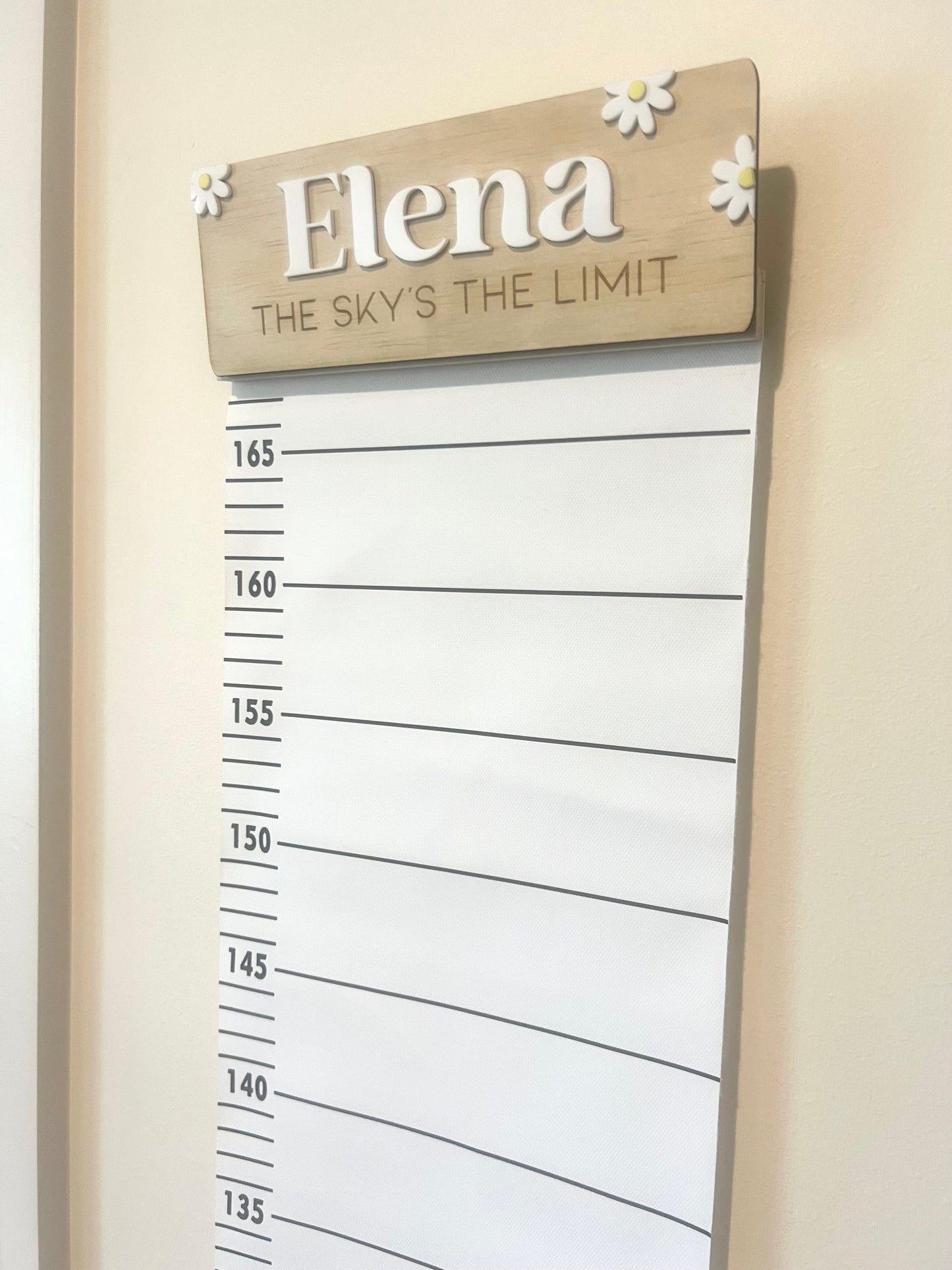 Height chart canvas style