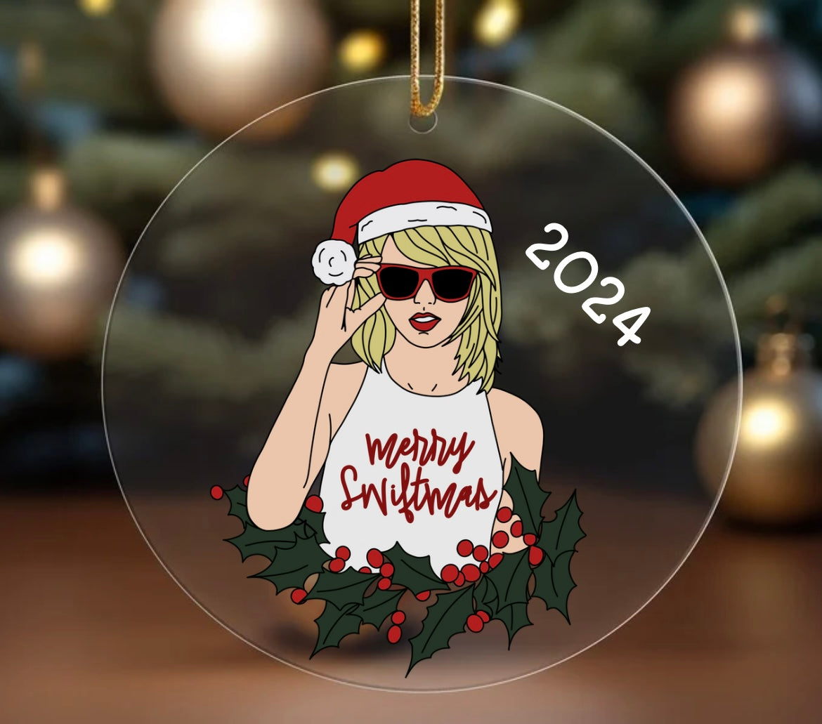 Swiftie Christmas ornaments - 4 Little Dreamers