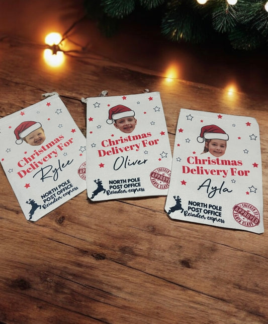 Personalised Christmas gift bag - 4 Little Dreamers