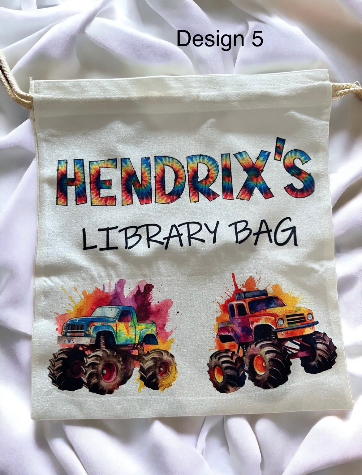 Personalised library bag afterpay hot sale