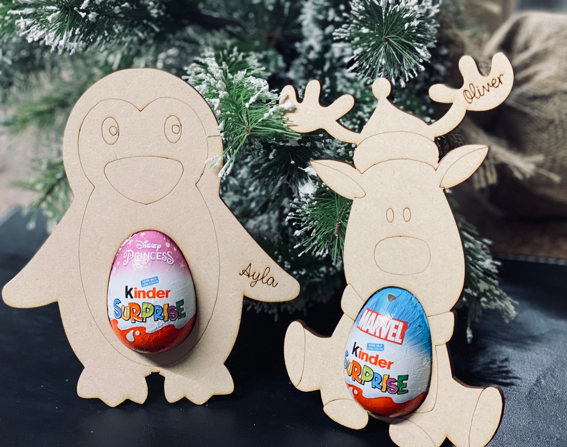 Christmas kinder surprise holder - 4 Little Dreamers